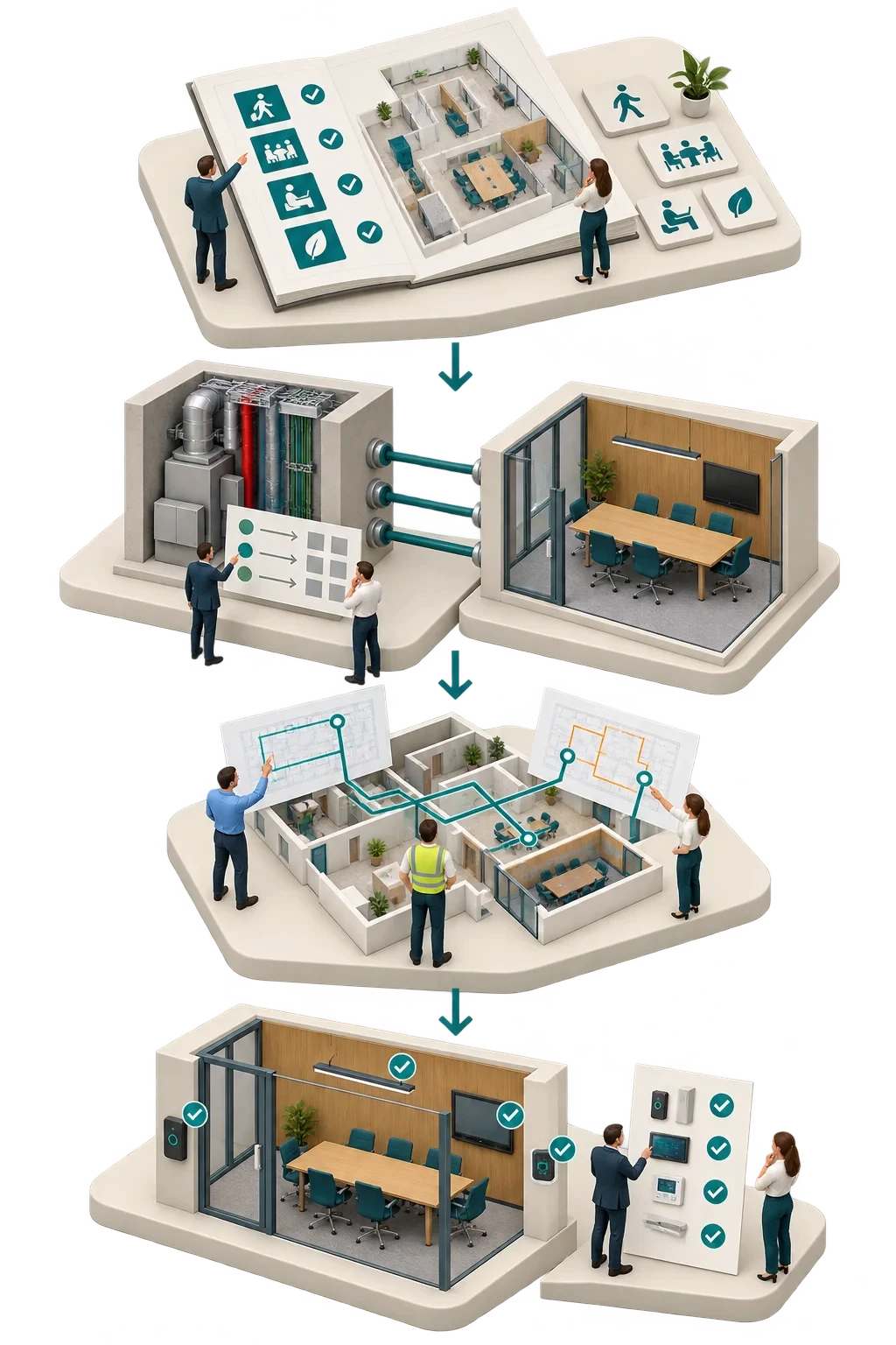 Brief digitale, interfacce, coordinamento e verifiche di accettazione integrate.
